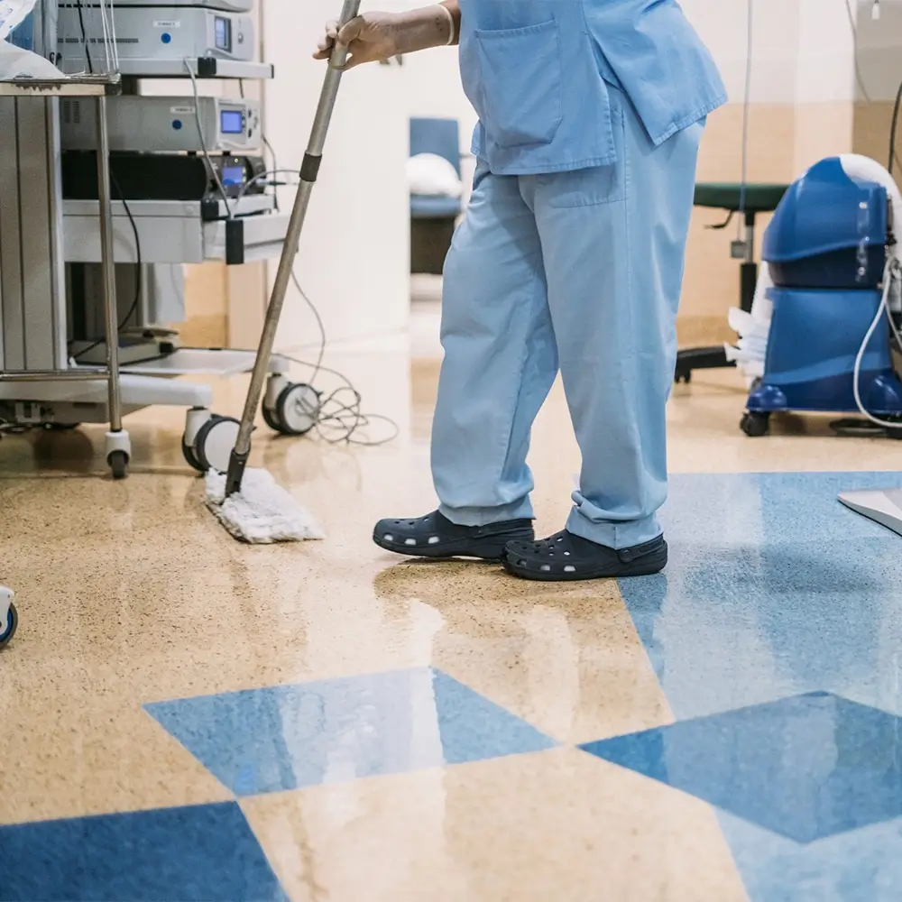 Krankenhausreinigung